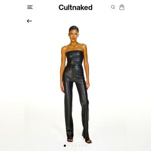 WORN ONCE Cultnaked Killa Leather Trousers